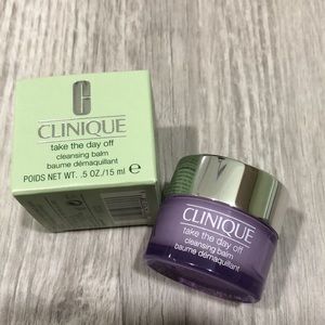 Clinique Take Off the Day Cleansing Balm .5 oz NEW